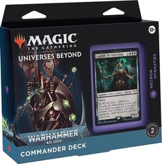 Magic the Gathering Universes Beyond: Warhammer 40,000 - Necron Dynasties Commander Deck